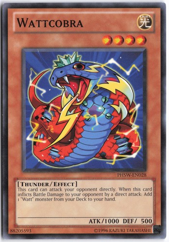Yugioh wattcobra phsw - -,