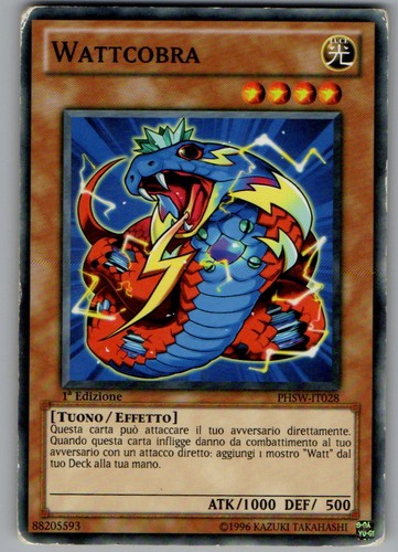 Wattcobra phsw it028 - yu-gi-oh!, phsw-it028