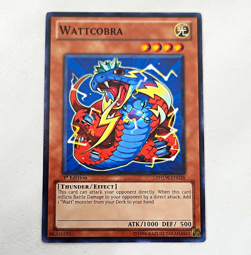 Yugioh wattcobra phsw en028 - wattcobra, phsw-en028